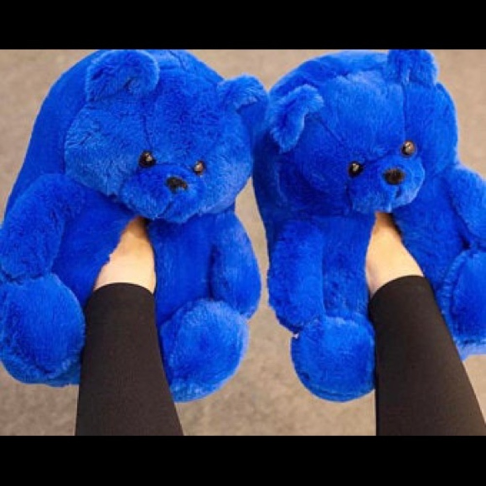 Teddy Bear Slippers